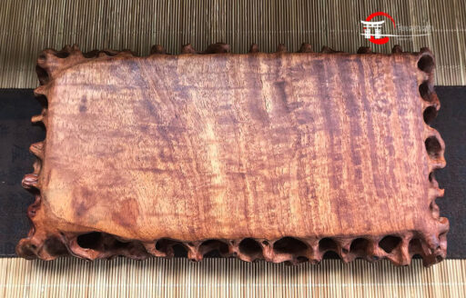Đôn gỗ Hương thủ công - Size W 22x12.5 x H 3cm - Mặt 19.5 x 10 cm