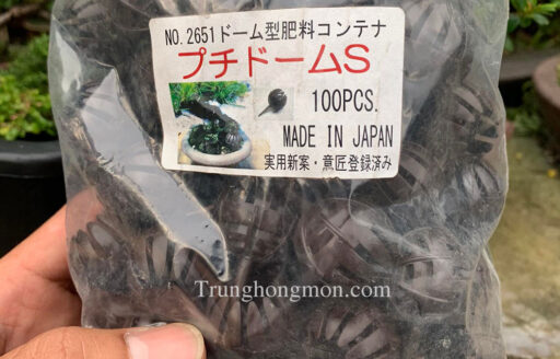 50 Giỏ (rỗ) nhựa nhỏ dùng đựng phân tan chậm của Nhật cắm mặt chậu Bonsai